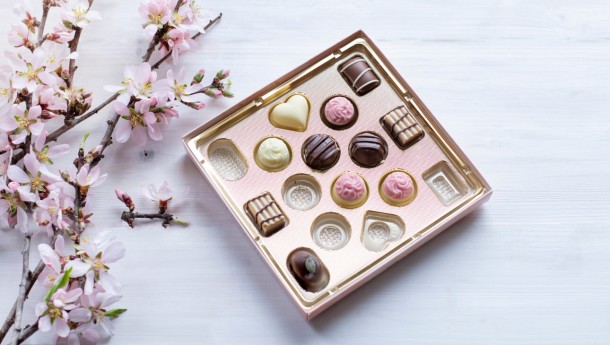 Newly arrived chocolate bars from France, courtesy of Michel Cluizel.